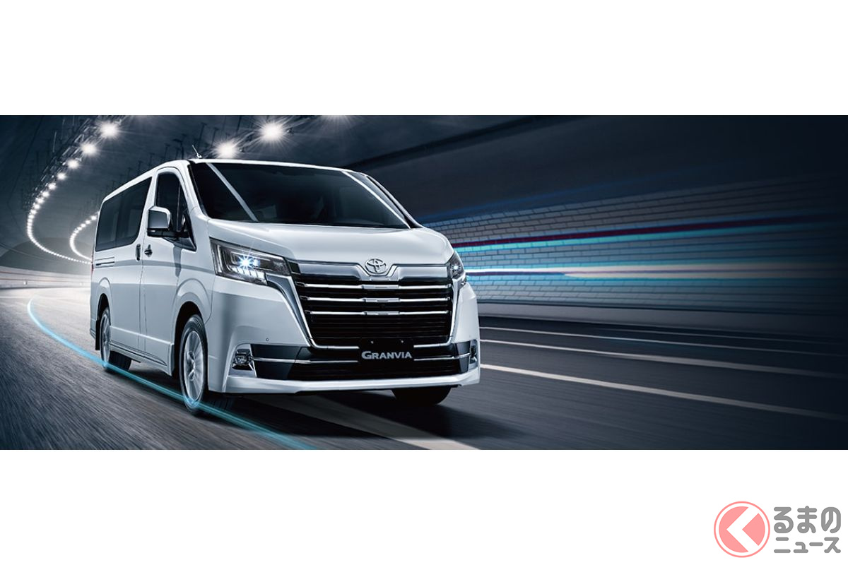 豪華版ハイエース 8人乗りトヨタ高級ミニバン グランビア 発表 700万円超で台湾に投入 くるまのニュース 豪華版ハイエース 8人乗りトヨタ高級ミニバン グランビア 発表 700万円超で台湾に投入 くるまのニュース