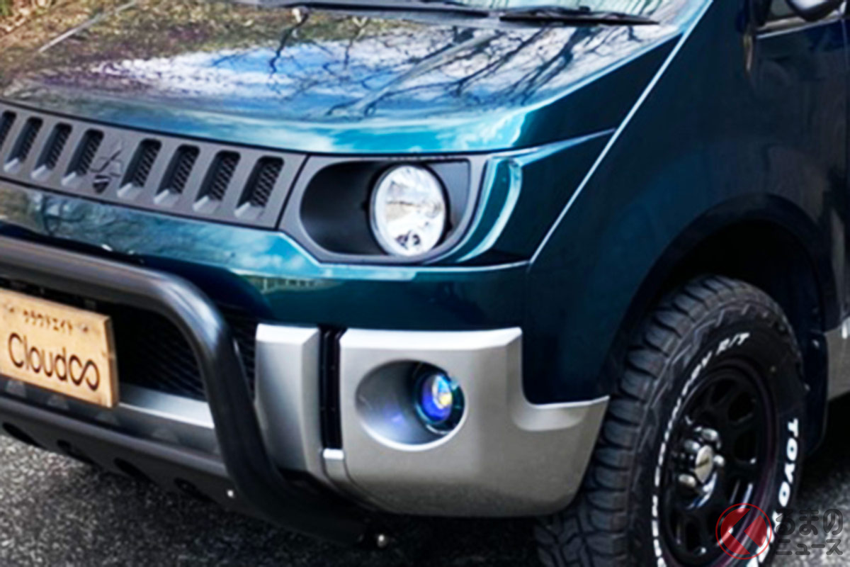 これはいいかも! 丸目でかわいいながらオフロード性能はピカイチ!? 三菱「デリカD:5」ベースの「CAMP BOX02」とは?