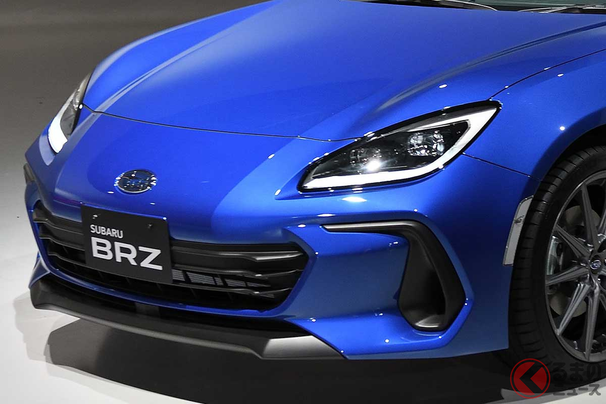 日本初公開されたスバル新型「BRZ」
