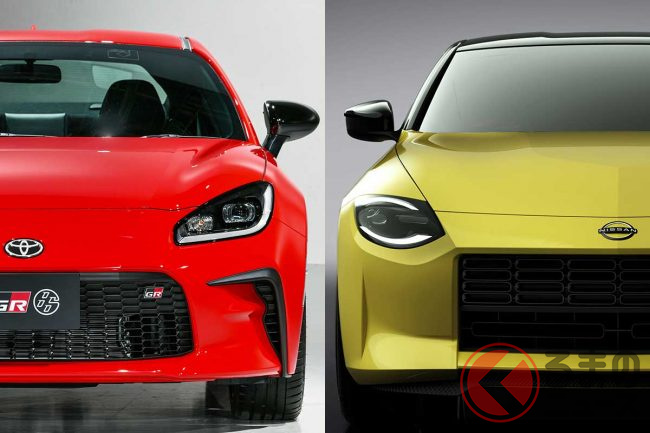 トヨタ新型 Gr86 と日産新型 フェアレディz がソックリ 両車の意外な共通点とは くるまのニュース トヨタ新型 Gr86 と日産新型 フェアレディz がソックリ 両車の意外な共通点とは くるまのニュース