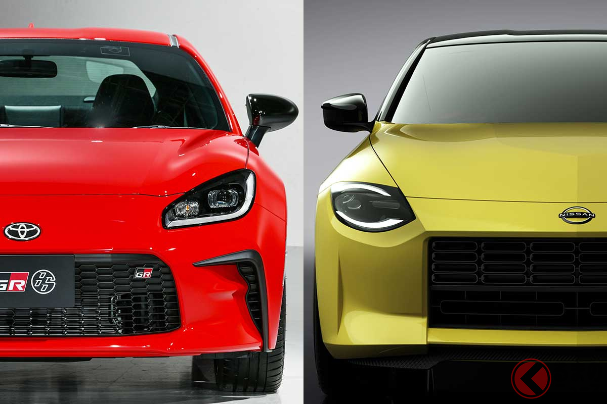 新型GR86と新型フェアレディZはソックリ!?
