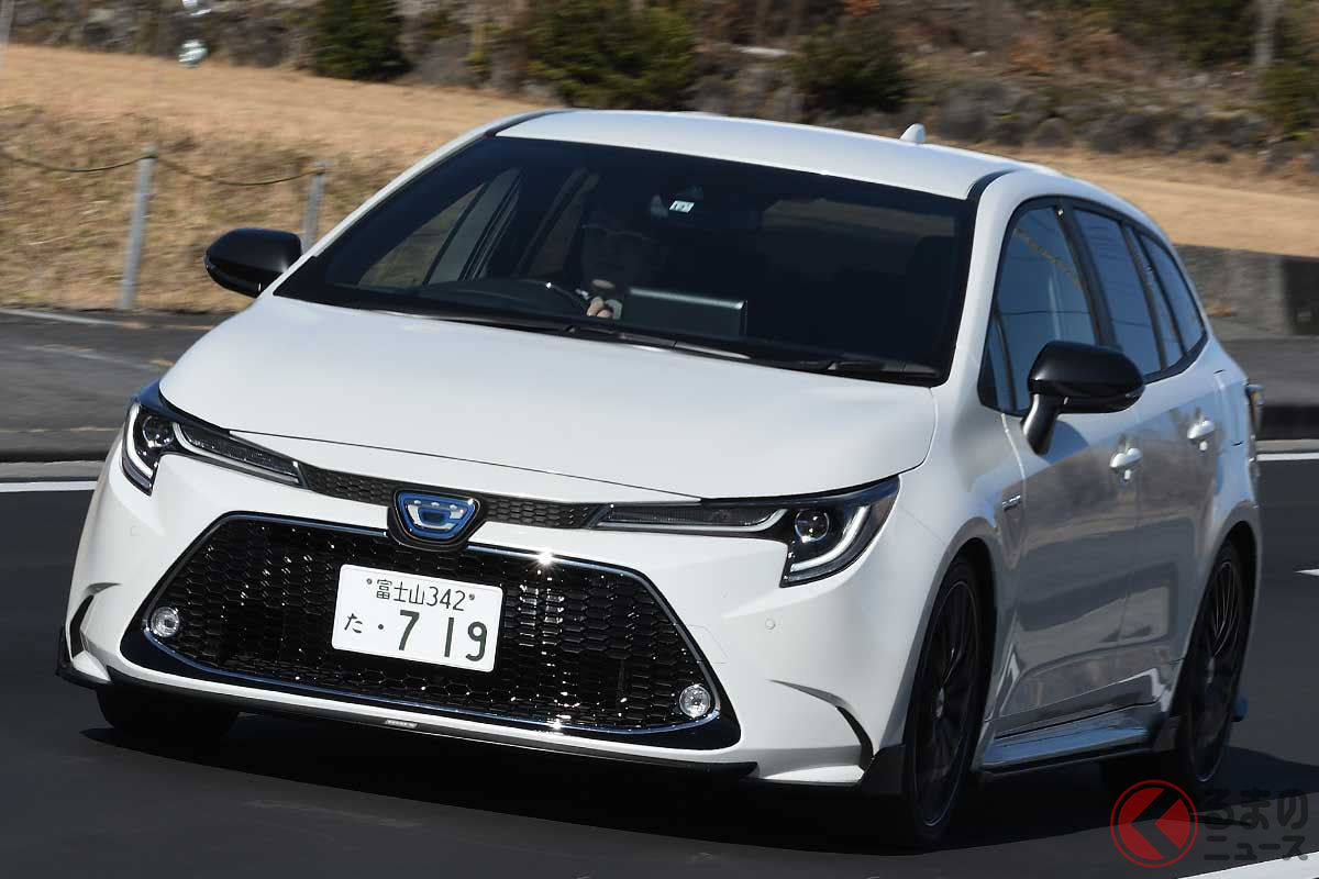 トヨタ「カローラツーリング」(TOM'Sパーツ装着)