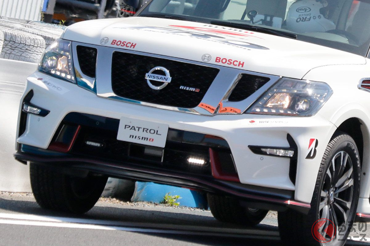 2021年シーズンの開幕戦がおこなわれた岡山国際サーキットで活躍していたFRO車両の「パトロールNISMO」（画像：SUPER GT SQUARE）