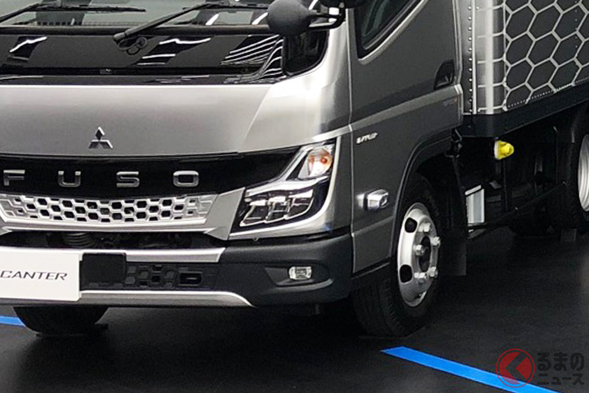 三菱ふそうトラック・バスが2021年4月14日におこなったイベント「デザイン・エッセンス」の様子