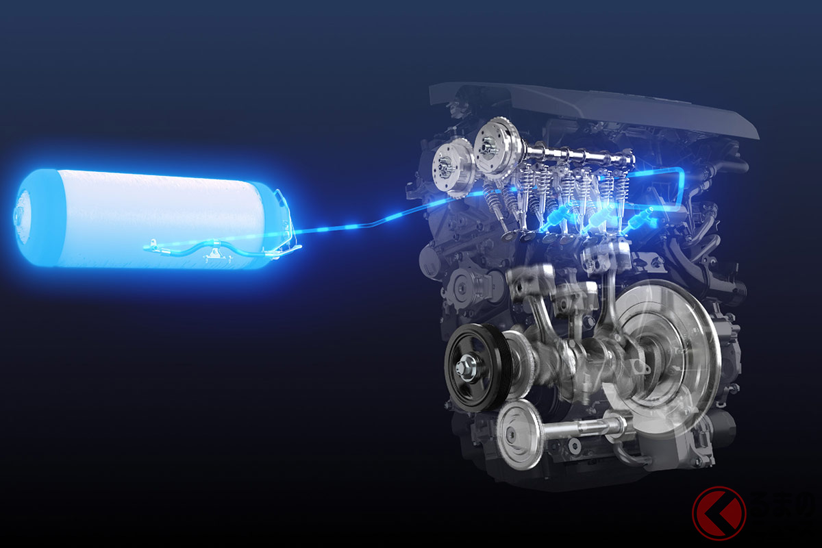 トヨタが新たに開発した水素エンジン。ますはモータースポーツ参戦車両に搭載される