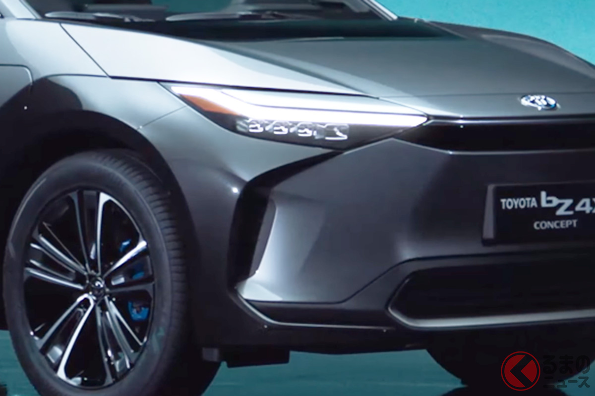 トヨタ新型「bZ4Xコンセプト」