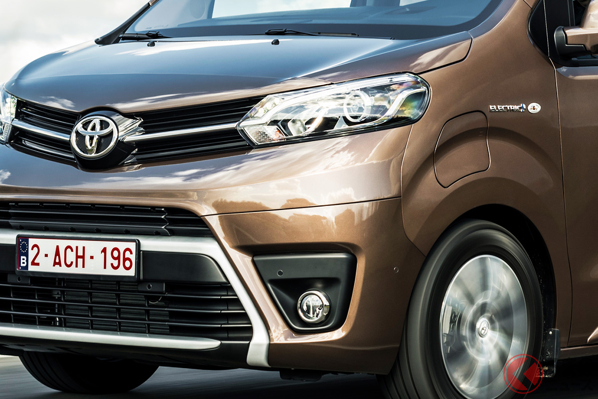 トヨタ新型「プロエースヴァーソ エレクトリック」