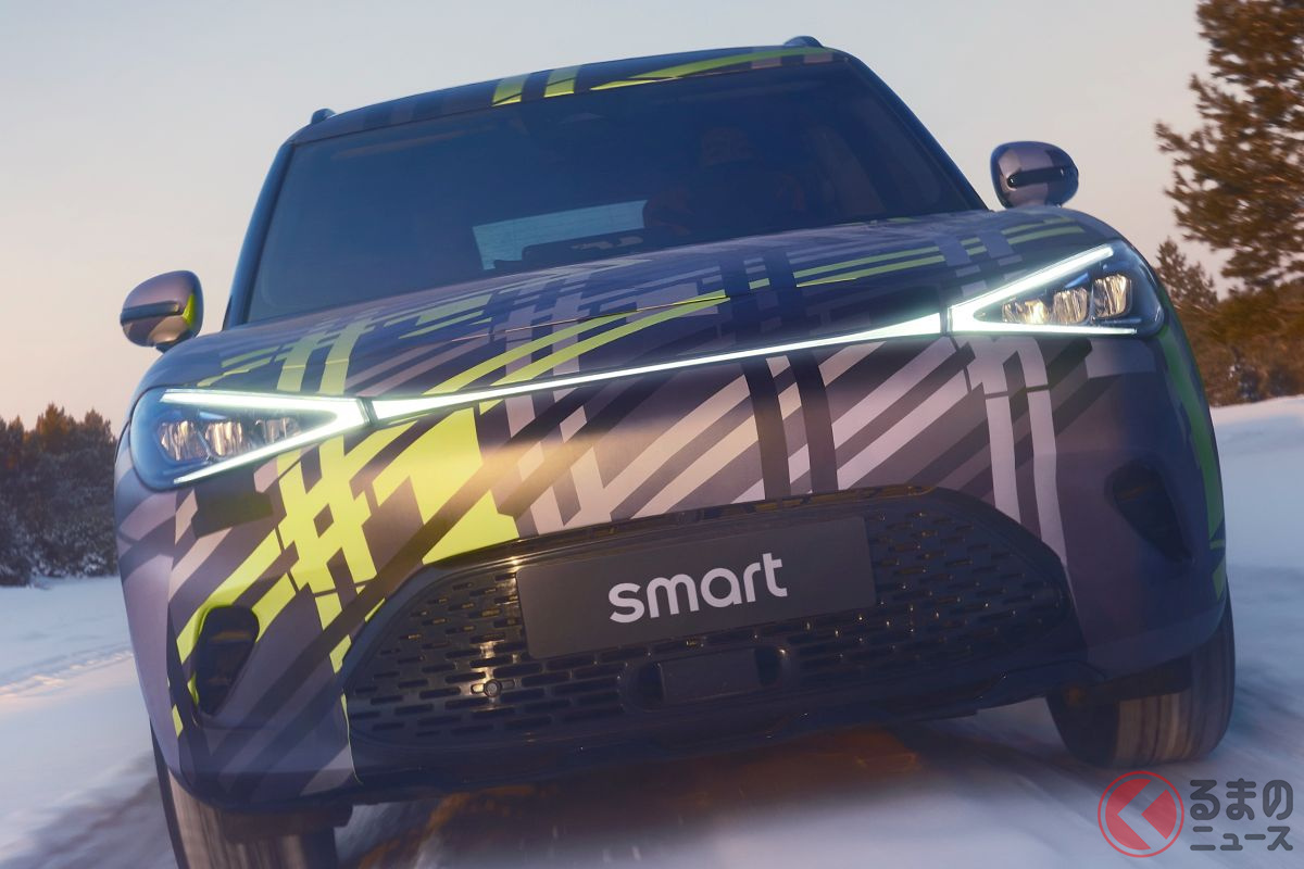 2022年4月7日に世界初公開される予定のスマート「#1」