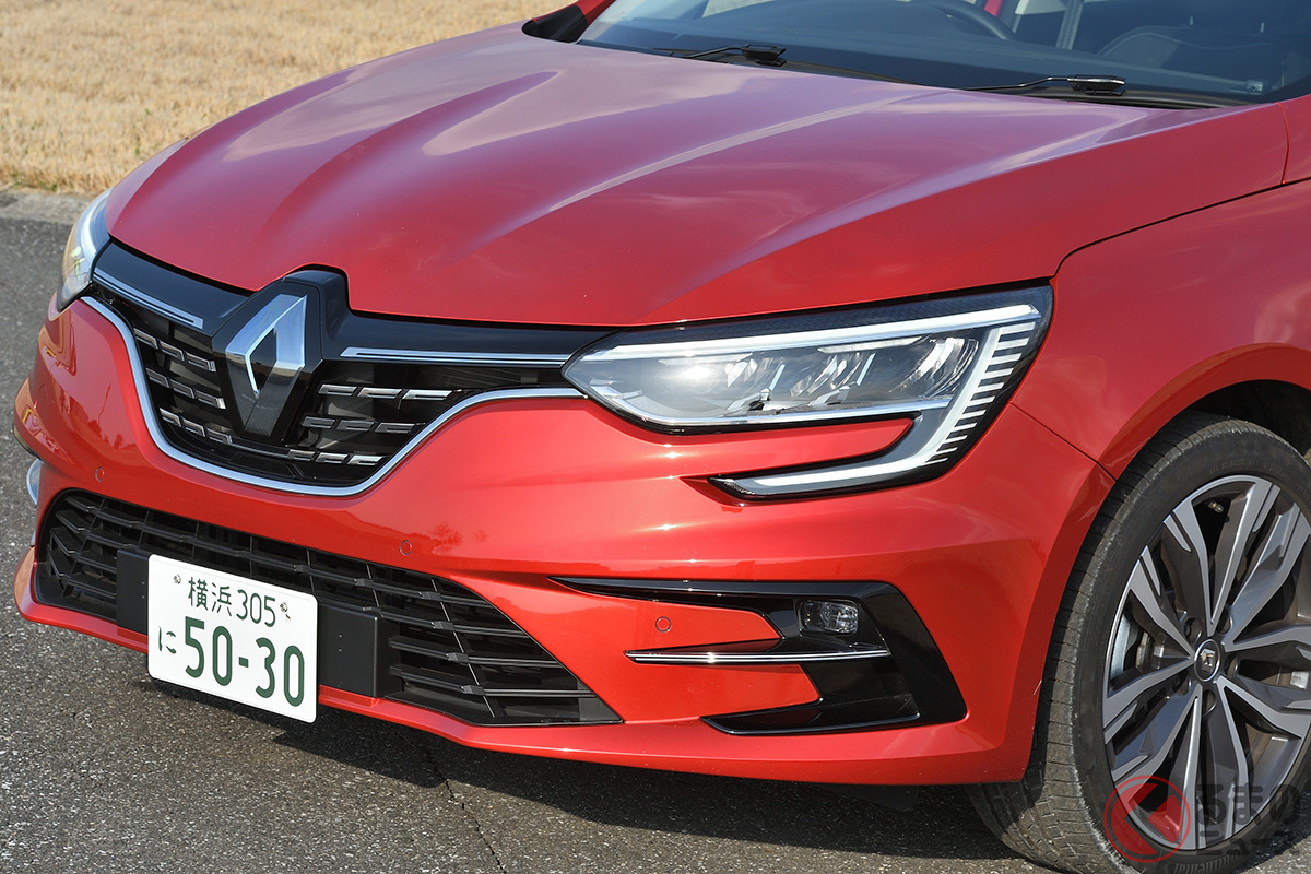 ルノー「メガーヌ スポーツツアラー」のフロントフェイス
