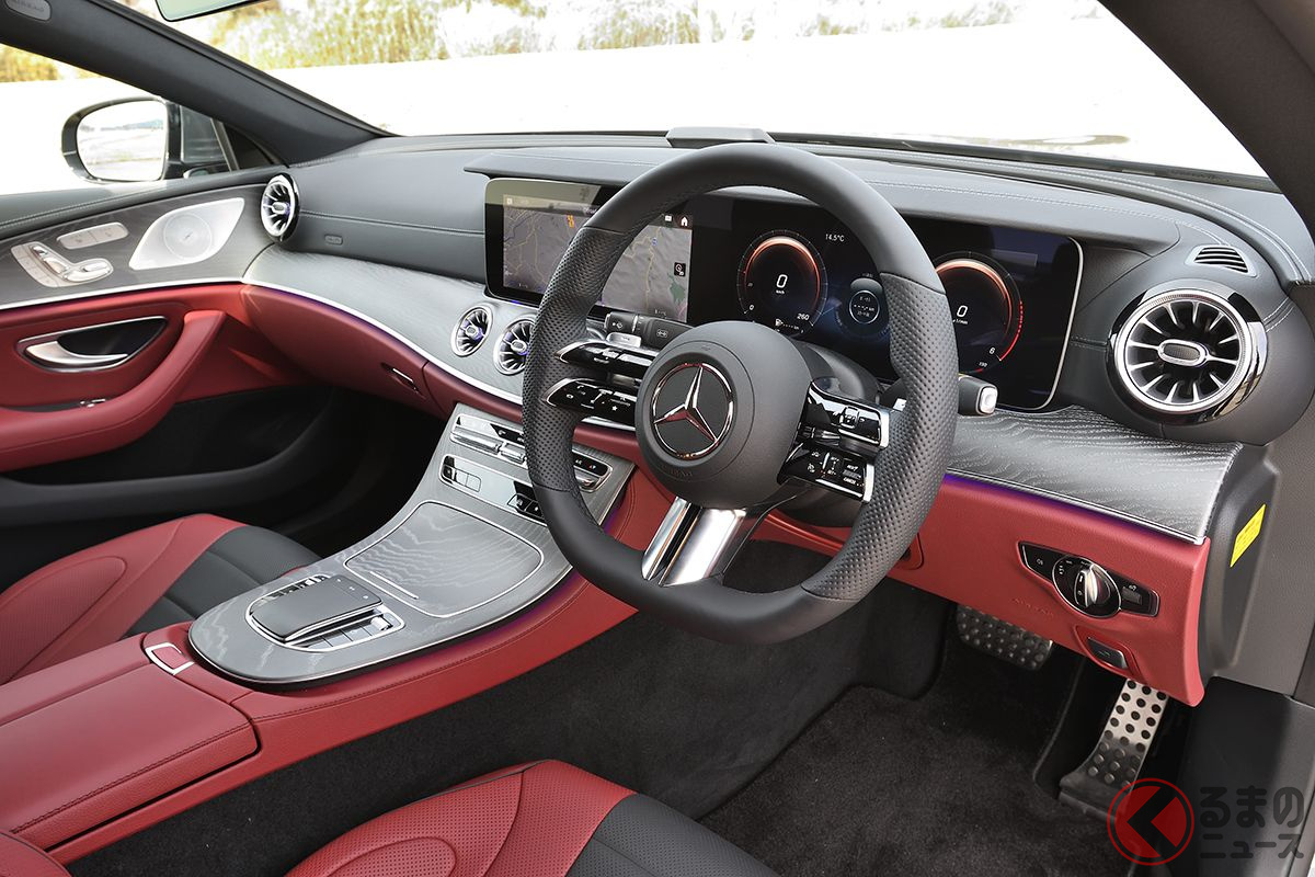 メルセデス・ベンツ「CLS 220d スポーツ」のインテリア