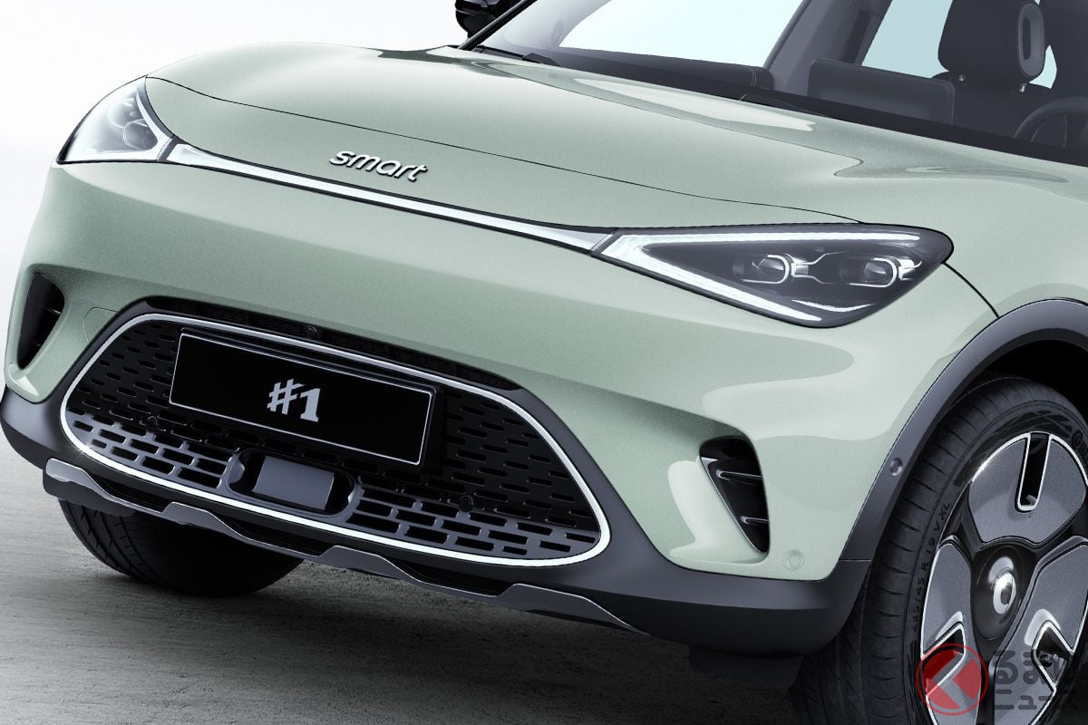 2022年4月7日に世界初公開された新型スマート「#1」