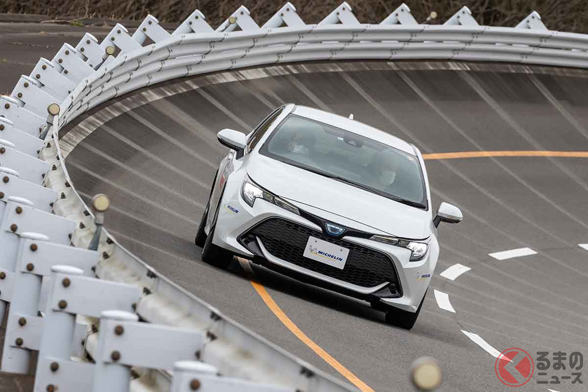 ミシュランの新スポーツタイヤ「パイロットスポーツ5」装着車の走り