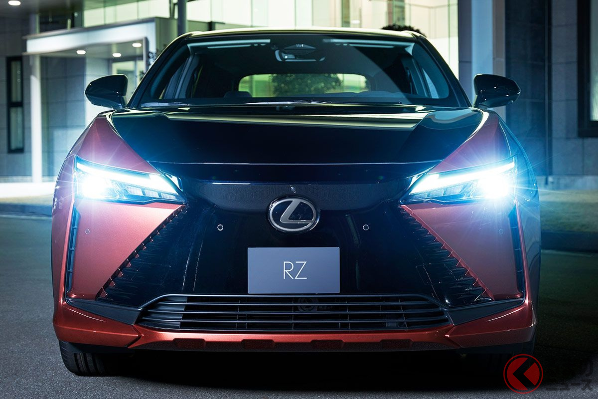 ついに世界初公開された新型「RZ」 レクサス初のBEV専用モデルとは? どんなクルマとなるのか?