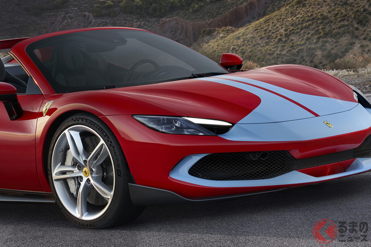 フェラーリ新型「296GTS」。アセット・フォオラノ・パッケージ装着車