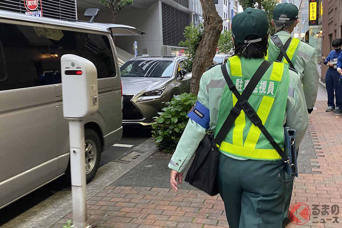 夜や休日、パーキングメーターが動いていない時の駐車はアウト!?