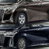 トヨタ アルファード(上)最安値の「X」/(下)最高値の「Executive Lounge S」