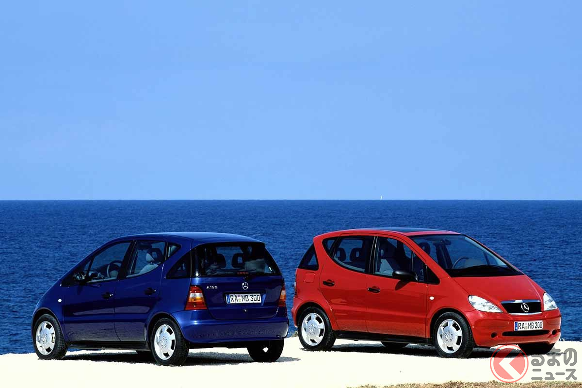 登場から四半世紀 現代に続くメルセデス ベンツffモデルの源流 初代 Aクラス とは くるまのニュース 登場から四半世紀 現代に続くメルセデス ベンツffモデルの源流 初代 Aクラス とは くるまのニュース
