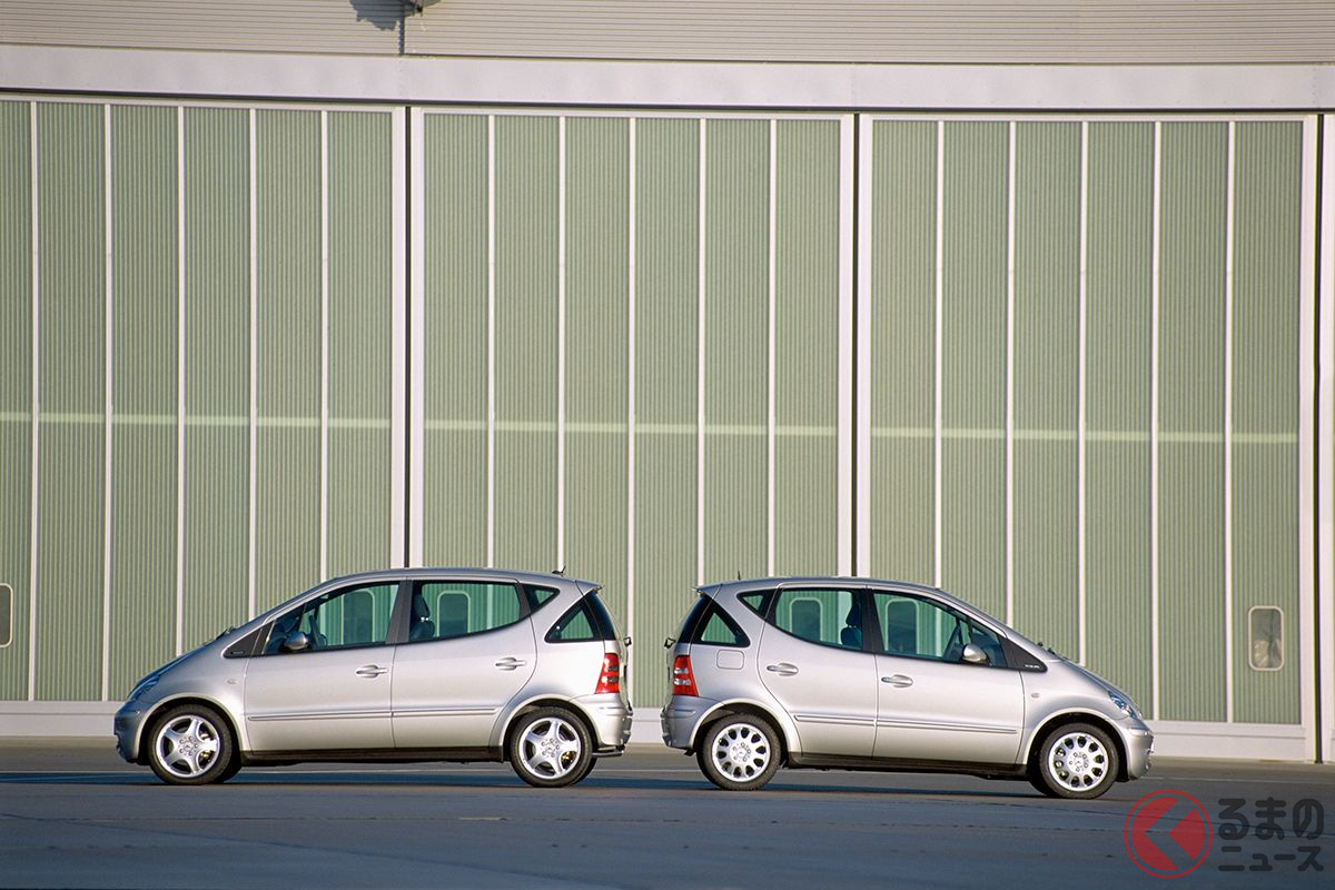 登場から四半世紀 現代に続くメルセデス ベンツffモデルの源流 初代 Aクラス とは くるまのニュース 登場から四半世紀 現代に続くメルセデス ベンツffモデルの源流 初代 Aクラス とは くるまのニュース