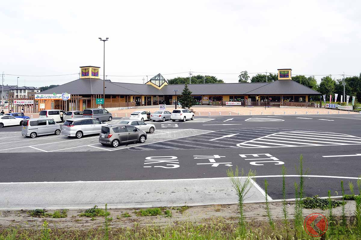 北関東道・壬生PA直結の「道の駅みぶ(壬生ハイウェイパーク)」(画像:NEXCO東日本)