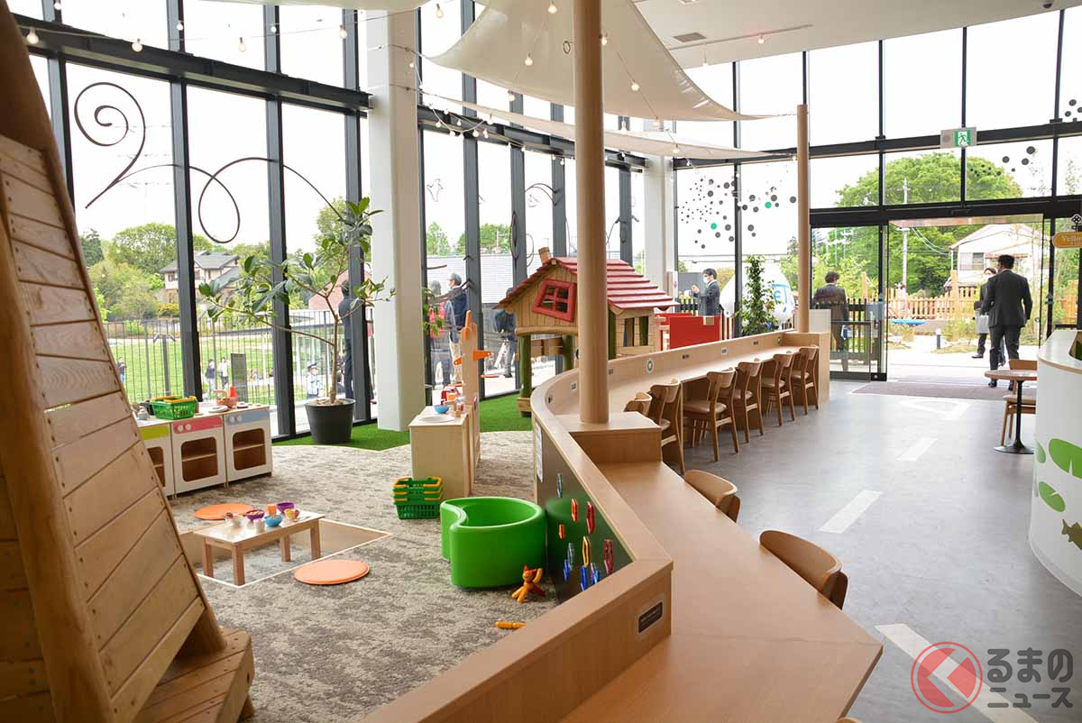 川口ハイウェイオアシス(開業前の2022年4月24日、編集部撮影)