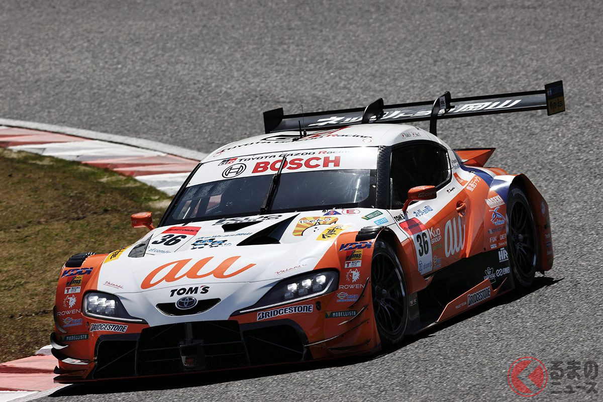 2021年シーズンの開幕となった第一戦の岡山。激闘の末、2位入賞を果たした(画像提供:TOM'S)