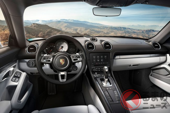 ポルシェ 718ケイマン 内装