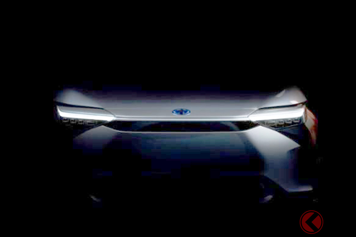 トヨタのSUVタイプとなる電気自動車。上海モーターショーで世界初公開となる