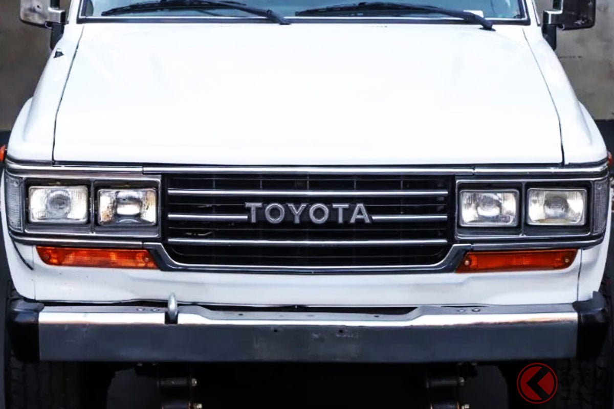 これは激レア!? アメリカの中古車販売店で取り扱われているトヨタ「ランドクルーザー60」(Photo:James Edition/Beverly Hills Car Club)