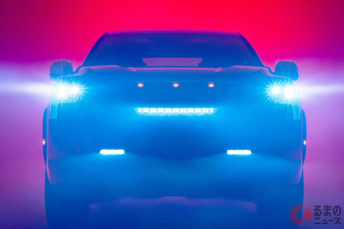 新型「タンドラ(2022年モデル)」の正式発表に先駆けて公開されたティザービジュアル
