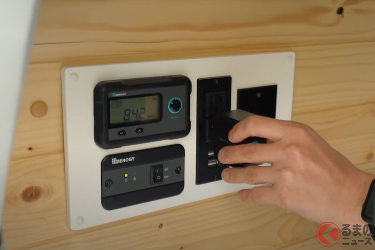 電力の不安要素も解消? 2人乗り仕様のキャンピングバン「Kago」