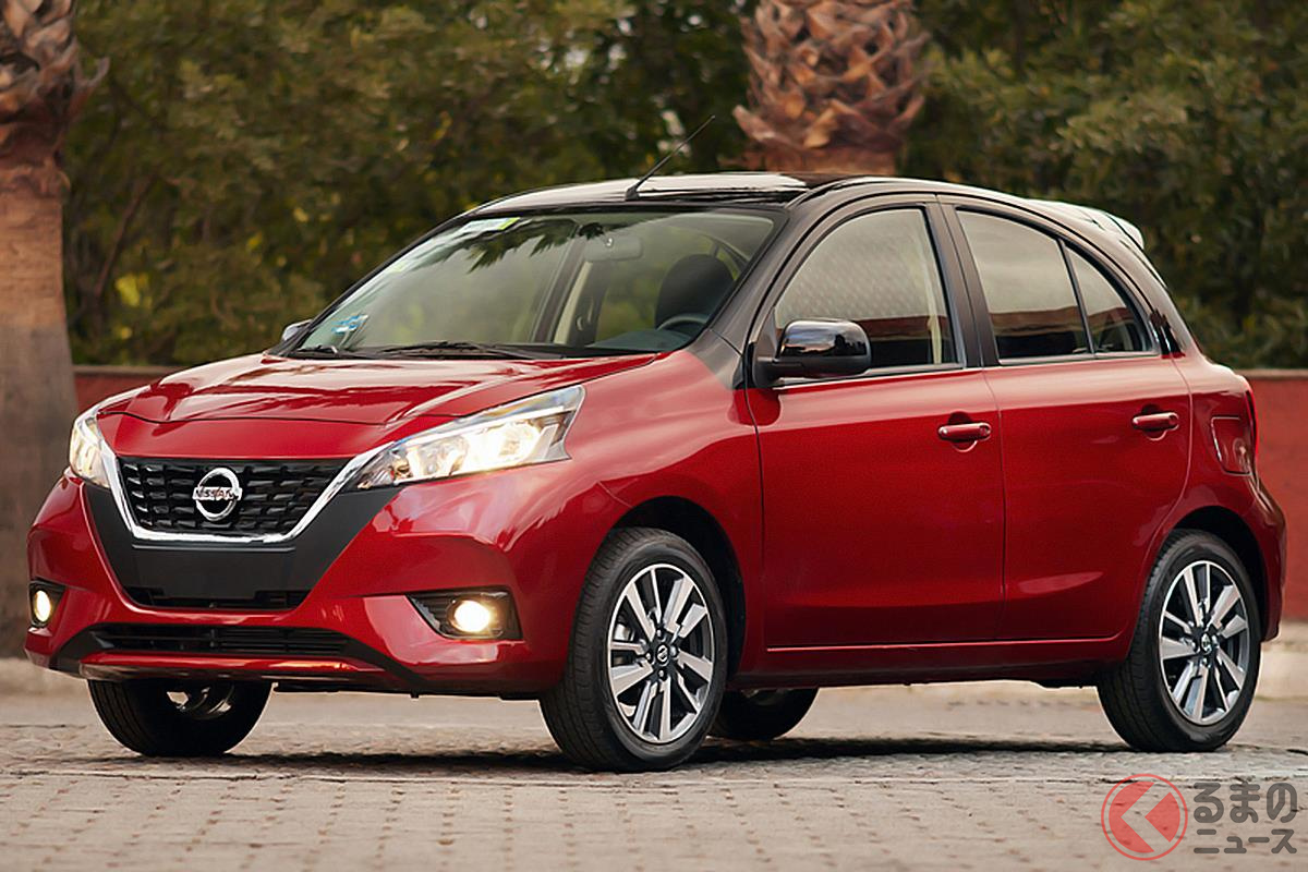 独自の進化を続けているメキシコ仕様の「マーチ」