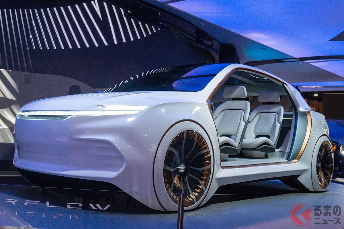 CES2020で発表されたフォックスコンとFCA（当時）のコラボ車「エアフロービジョン コンセプト」