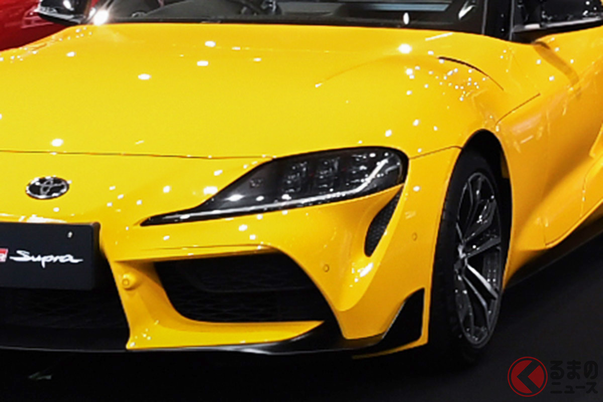 トヨタ「GRスープラ」(画像は2019年発表時のAT車)