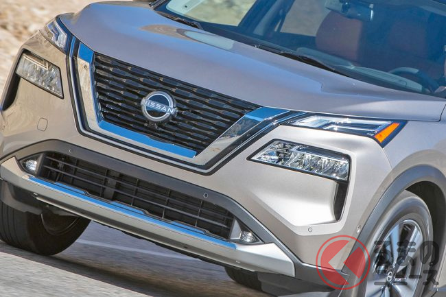日産 新型エクストレイル(写真は北米仕様の新型「ローグ」)