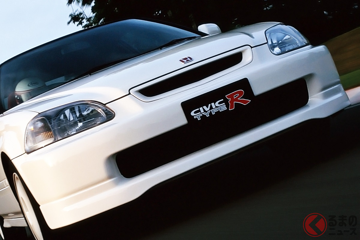 今に続くシリーズの原点であり1.6リッター車では至高の存在だった「EK9型 シビックタイプR」