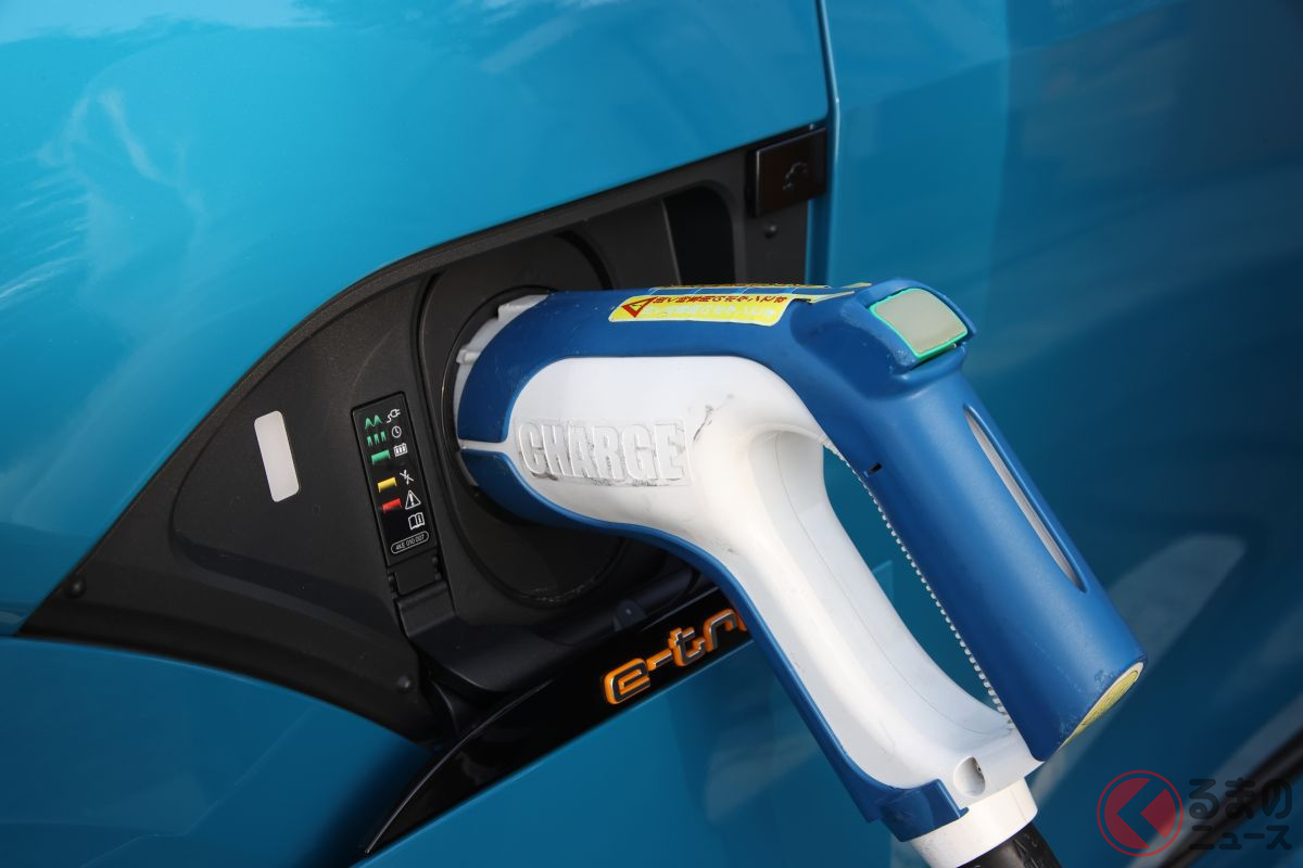 EVの普及には急速充電器のさらなる設置や出力アップした高速充電対応の急速充電器の普及も欠かせない