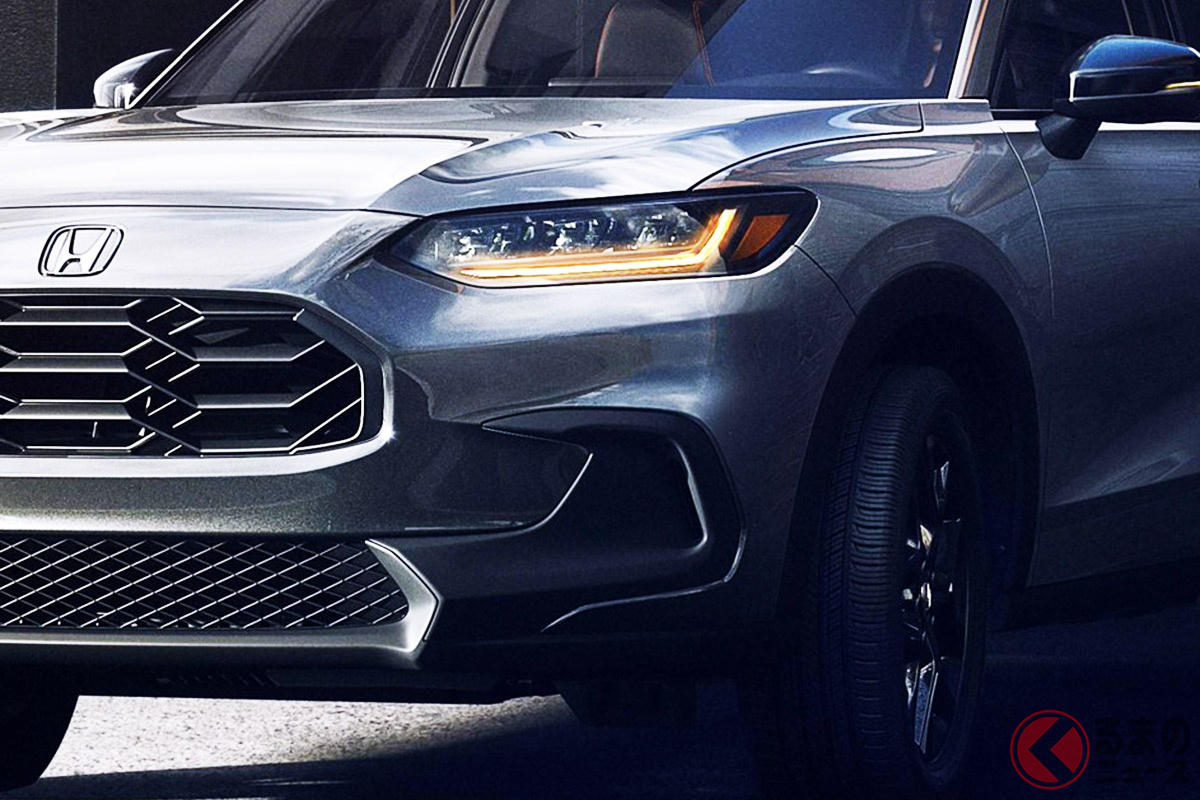 ホンダが国内投入をアナウンスした新型SUVの画像