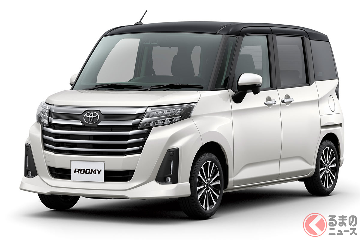 トヨタの人気コンパクトトールワゴン「ルーミー」