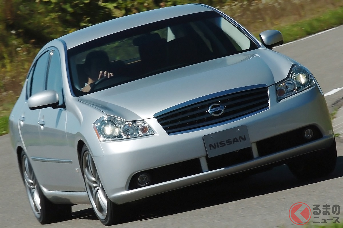 日産を代表する高級パーソナルセダンの後継車として誕生した初代「フーガ」