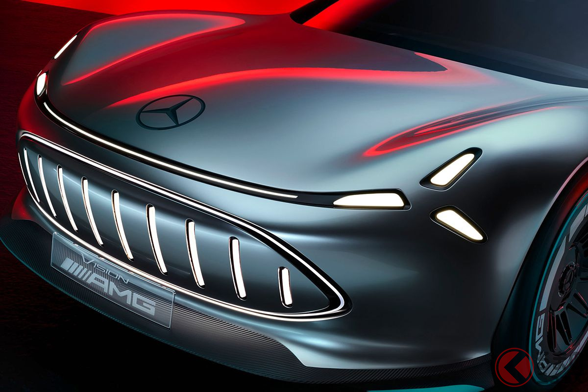 メルセデスAMGのEVコンセプト「ヴィジョンAMG」
