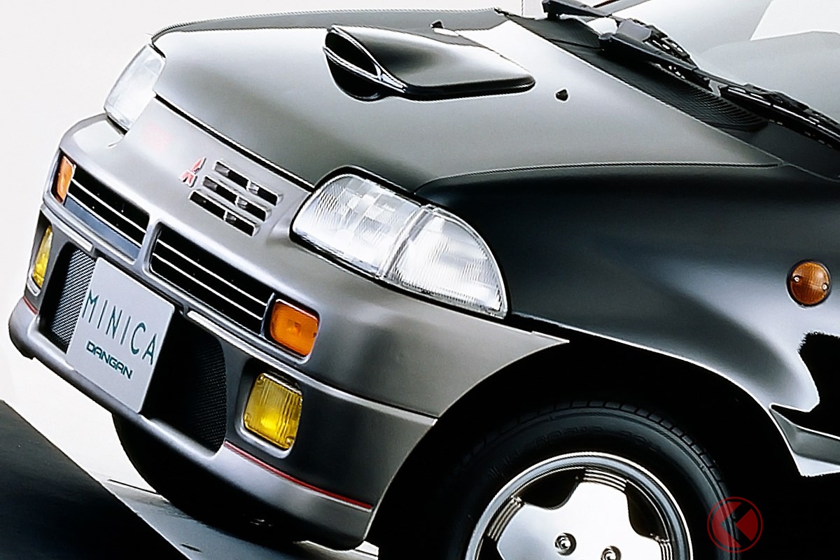 パワー競争の果てに誕生した超絶ハイメカの軽自動車「ミニカ ダンガン ZZ」