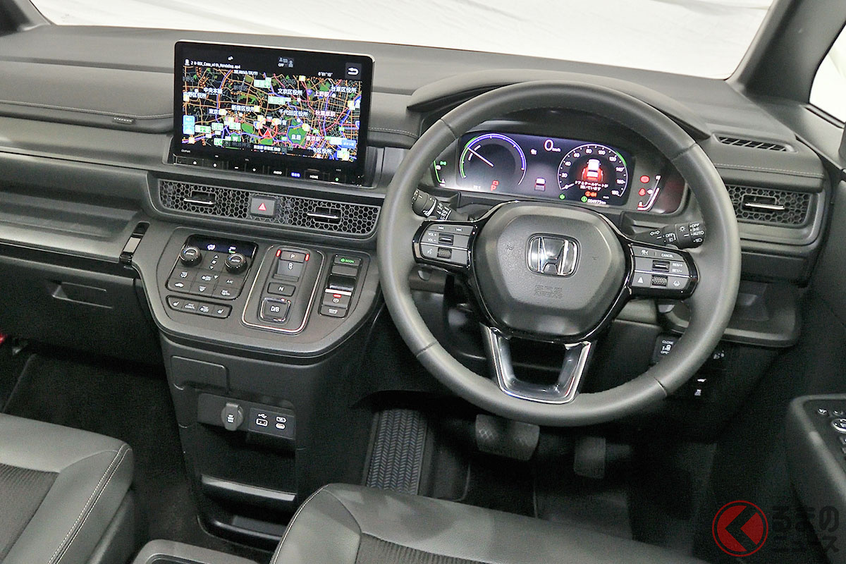 ホンダ 新型ステップワゴン「SPADA(スパーダ)」の内装・インパネまわり