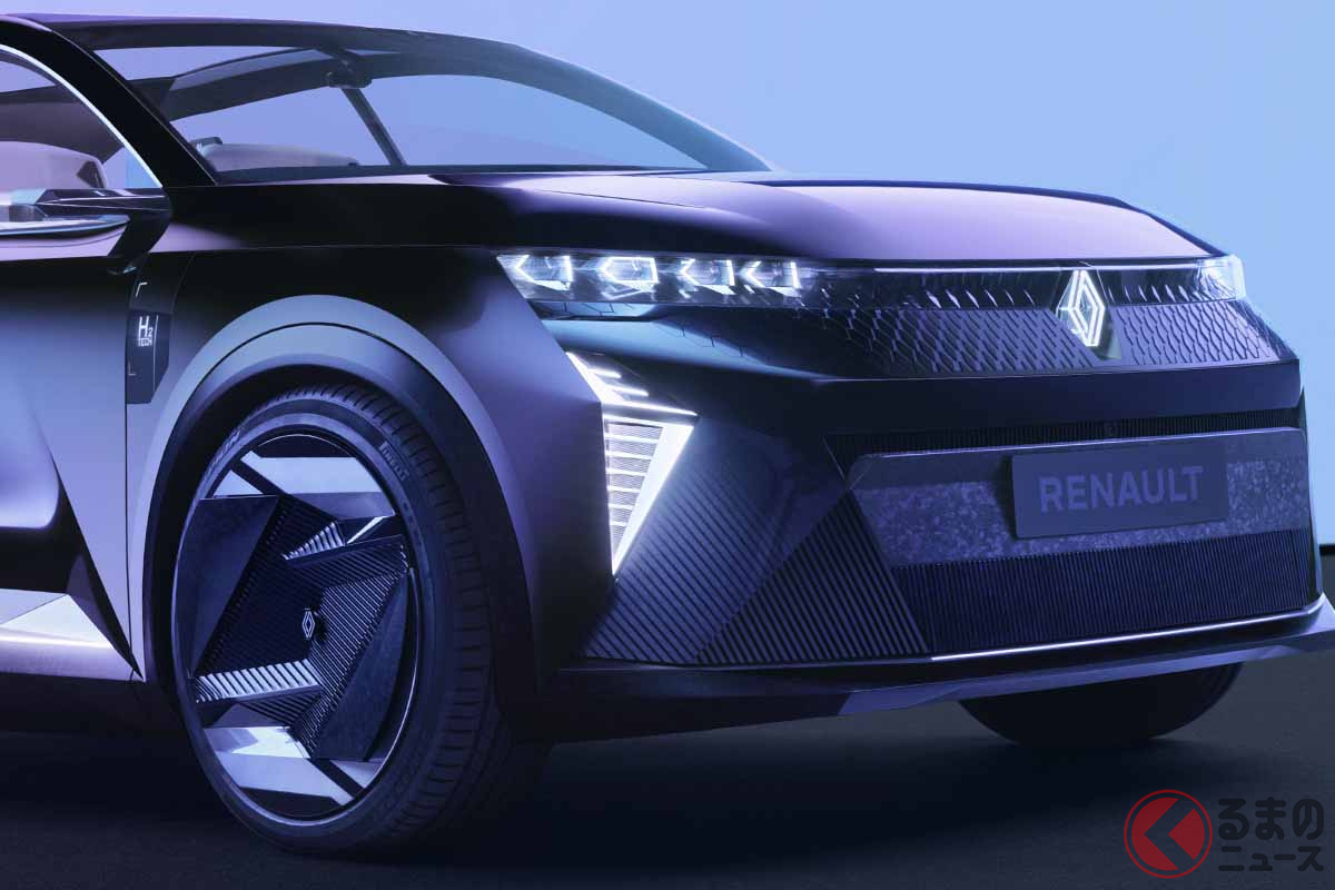 世界初公開されたルノー「セニック・ビジョン」