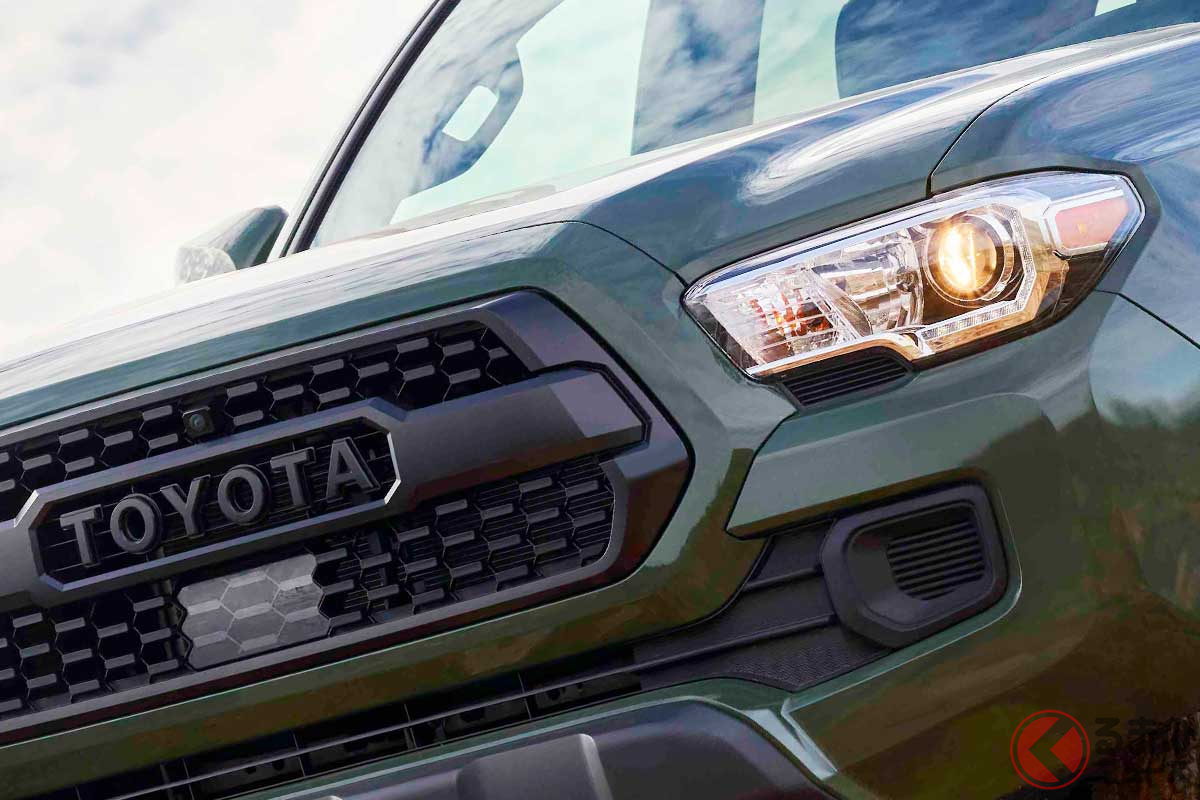 トヨタのピックアップトラック「タコマ」(北米仕様)