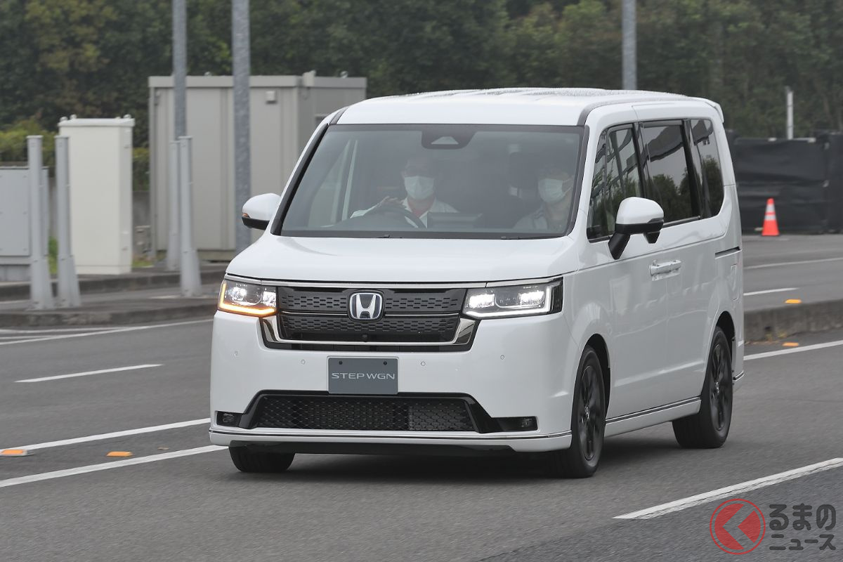 ホンダ新型「ステップワゴン」のハイブリッド車は電動感が増したことで新しい運転フィーリングとなっている