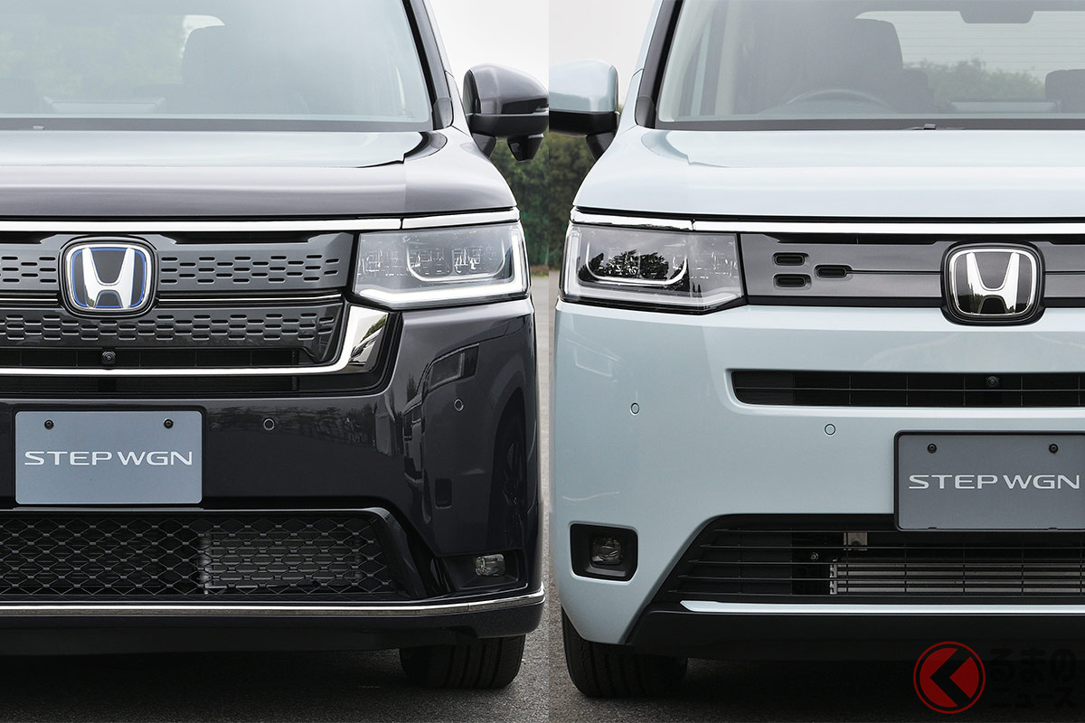 ついに正式発表! ホンダ新型「ステップワゴン」 スパーダ(左)とエアー(右)のどちらが好み?