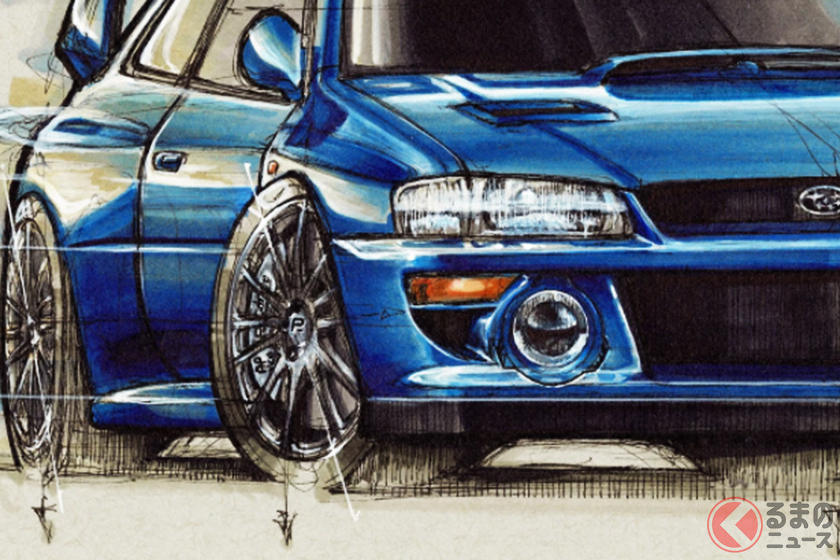 プロドライブが発表した「P25」のスケッチ