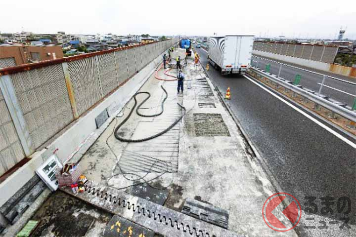 舗装・床版補修工事のイメージ(画像:NEXCO中日本)