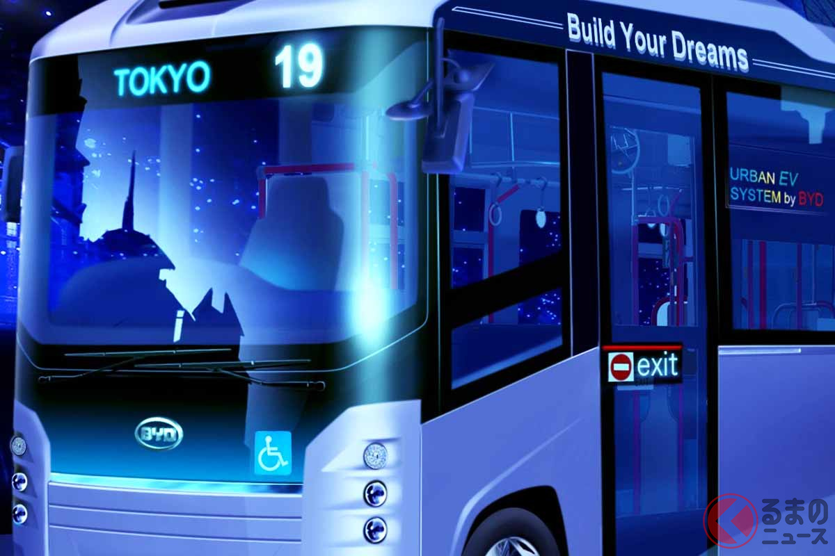 新型の小型電気バス「J6」