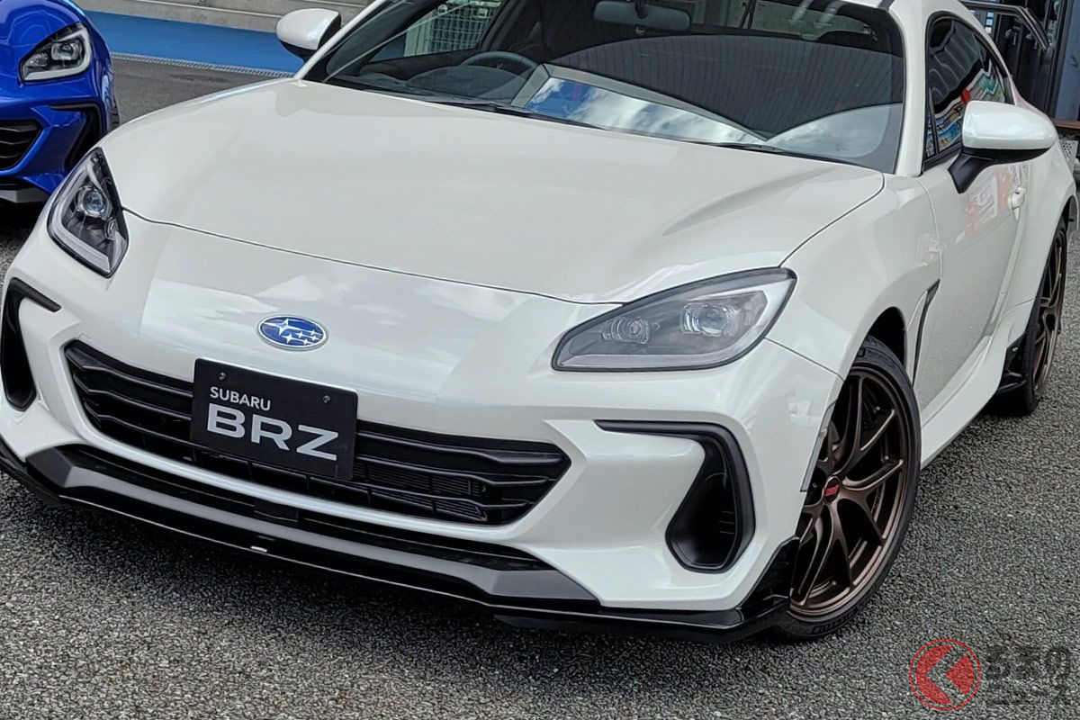 スーパーGTでお披露目された新型「BRZ」のSTI仕様